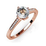 Krystal Couture Covenant Ring Embellished with Swarovski Crystals