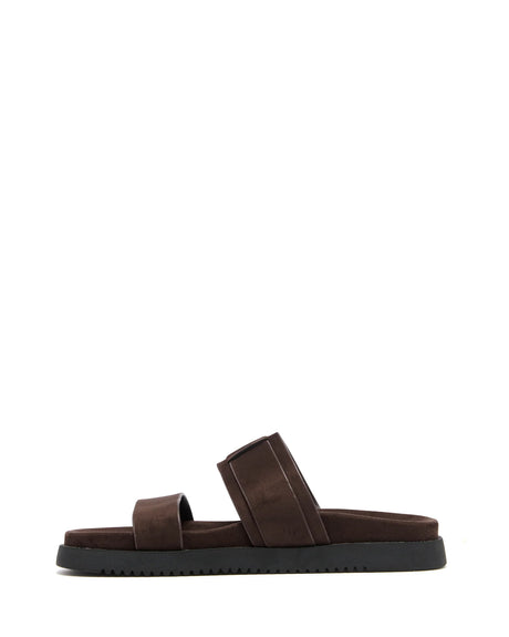 Therapy Remi Chocolate Faux Suede