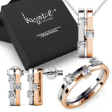 Boxed My Crystal Story Embellished with SWAROVSKI® Crystals Jewellery Set