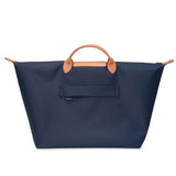 BAMEI Extra-Large Water-Resistant Nylon Travel Tote Bag - Navy