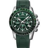 Christophe Duchamp Velocite V2 - Green Dial & FKM Rubber Strap