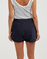 Amelius Abigail Rolled Hem Short - Navy