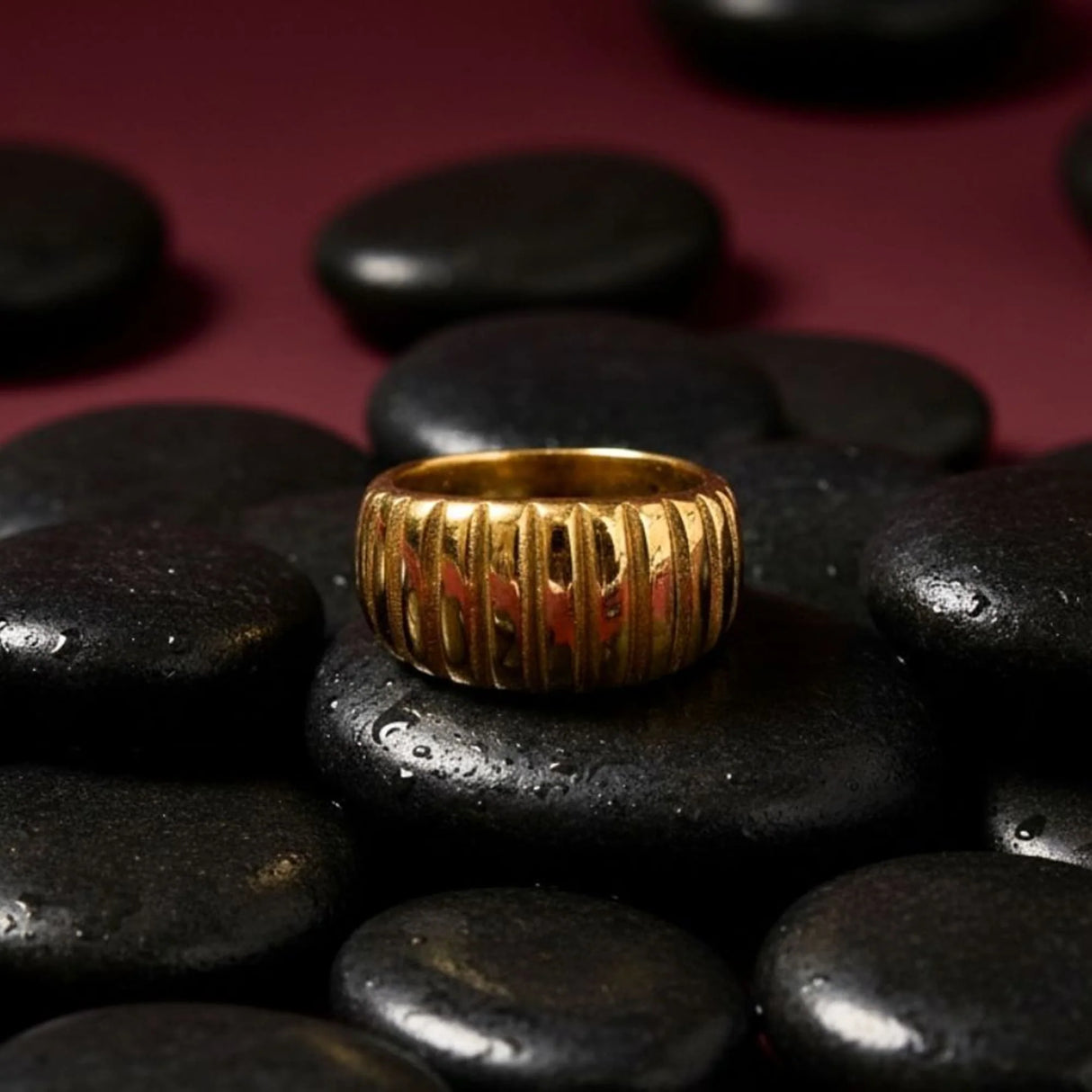 Bullion Gold Royal Midas Gleam Ring in Gold Layered