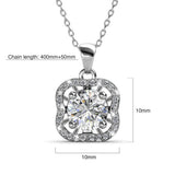 Krystal Couture Artic Floria Necklace Embellished with SWAROVSKI Crystals