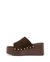 Therapy Imani Chocolate Faux Suede