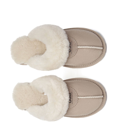 Australian Shepherd UGG Waffle Slipper - Sand