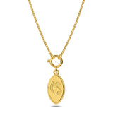 Bullion Gold Eye of Horus Gold Charm Necklace