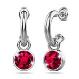 Krystal Couture Colette Earrings Embellished with Swarovski Crystals