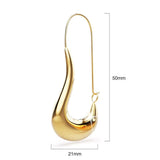 Bullion Gold Dakota Chunky Gold Hoop Earrings