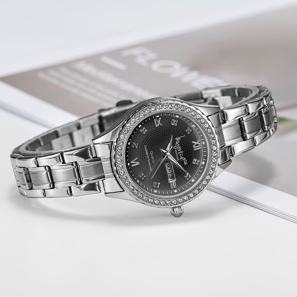 Krystal Couture Lustrous Watch Embellished with SWAROVSKI® Crystals