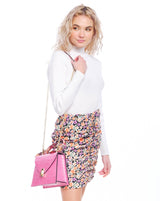 Bosccolo Handbag - Pink Croco