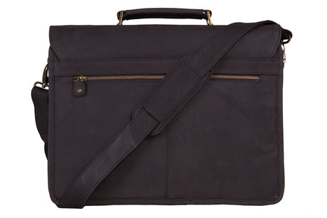 Mens Black Leather Bag