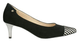 Bosccolo Womens High Heels - Black / Silver