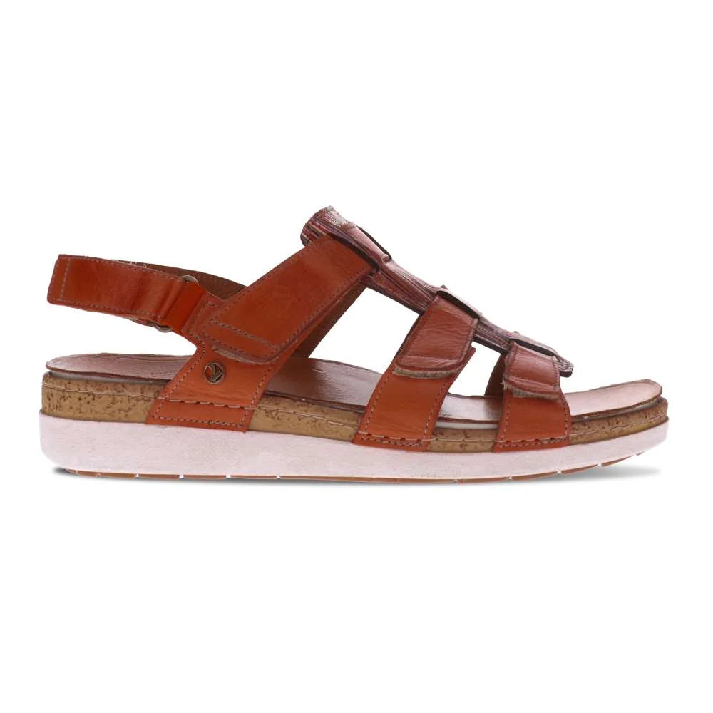Revere Santorini Gladiator Sandal - Mango