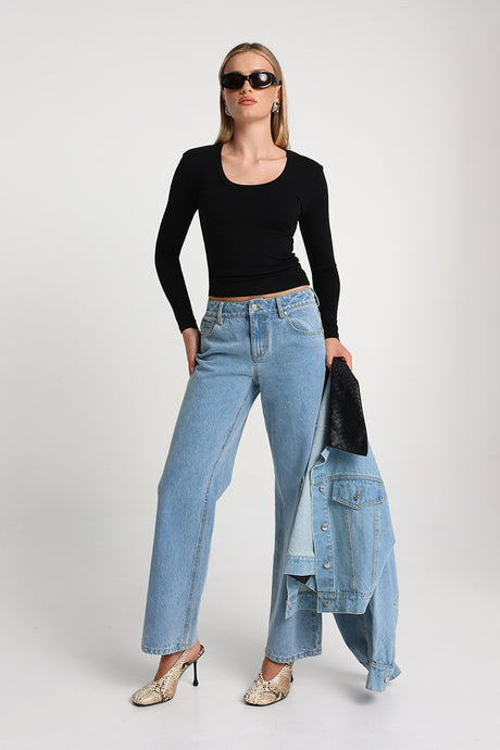 Madison The Label Malani Top - Black
