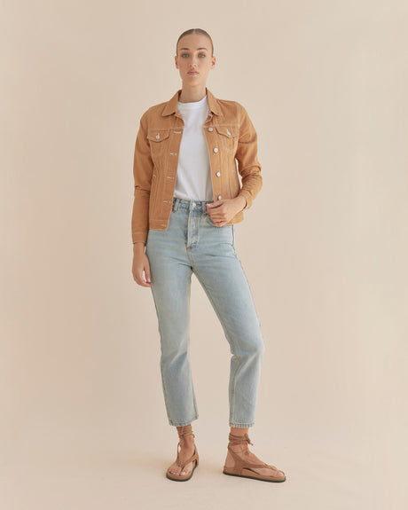 Amelius Alliance Drill Denim Jacket - Ochre
