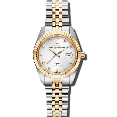 Christophe Duchamp Elysee - Silver Dial & 316L Stainless Steel Strap