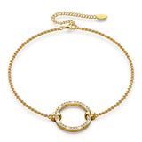 Krystal Couture Orbit of Beauty Bracelet Embellished with SWAROVSKI Crystal in Gold