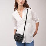 Fossil Harwell Black Crossbody Bag