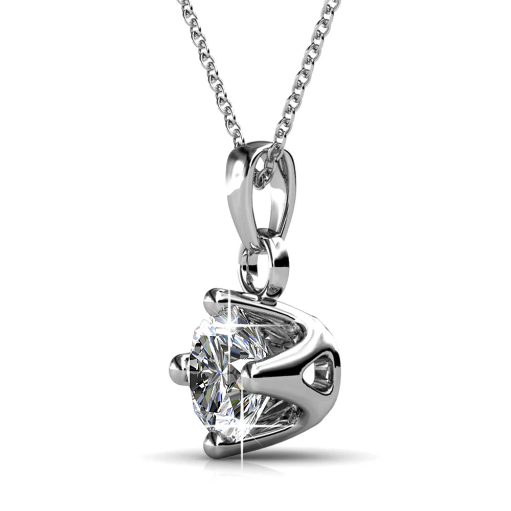 Krystal Couture Divine Pendant Necklace Embellished with SWAROVSKI Crystals