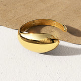 Bullion Gold Elan Irregular Open Claw Gold Ring