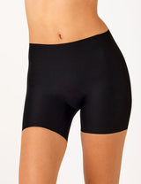 Ambra Ls Waisted Mid Thigh Short - Black