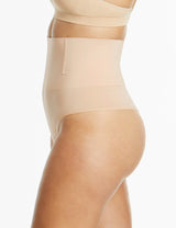 Ambra Soft Fusion Hi Waist Gstr - Nude