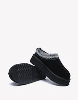 Ventus Cow Suede Platform in Black