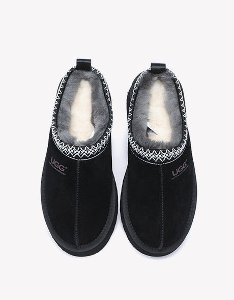 Ventus Cow Suede Platform in Black