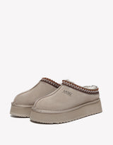 Ventus Cow Suede Platform in Brown