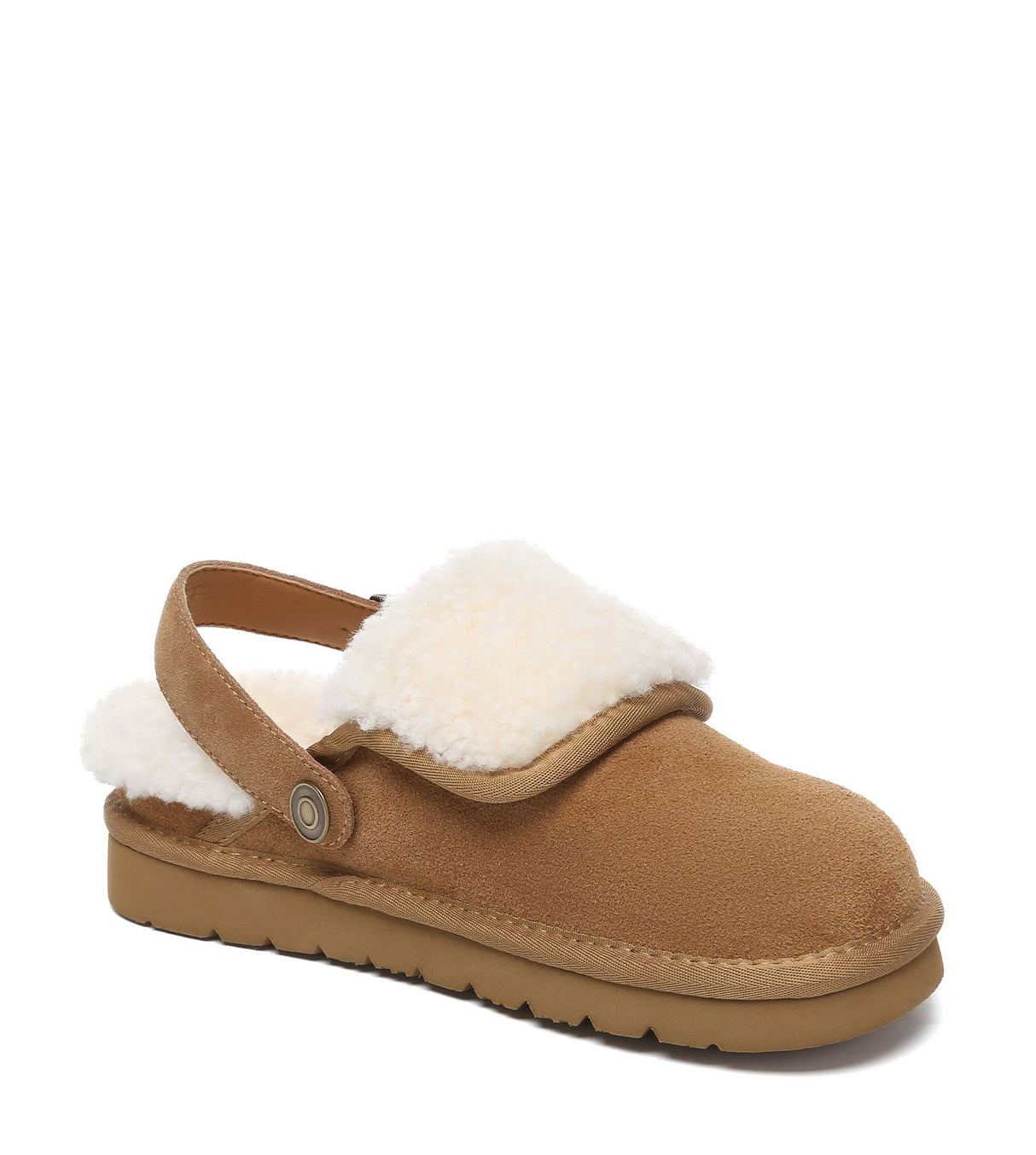 Tenley Slippers in Chestnut