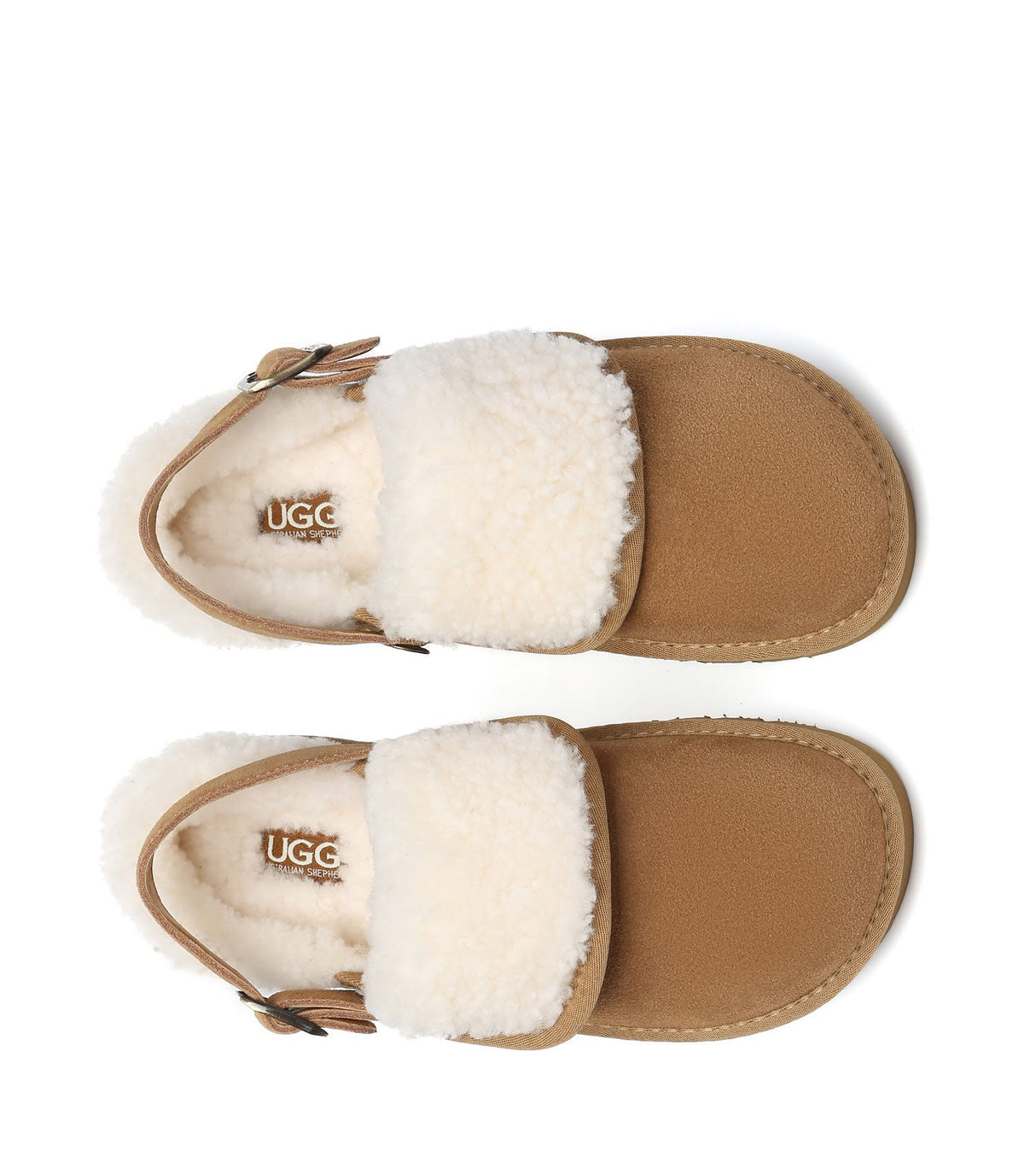 Tenley Slippers in Chestnut