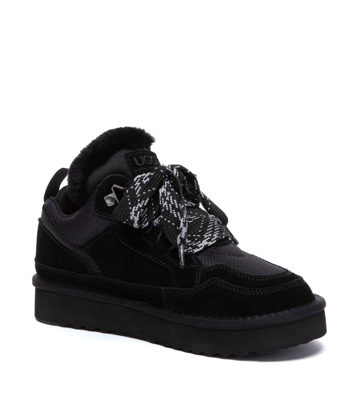 Parkyr Platform Sneakers in Black
