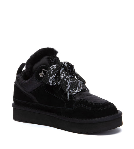 Parkyr Platform Sneakers in Black
