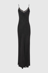 Madison The Label Amari Slip Dress - Black