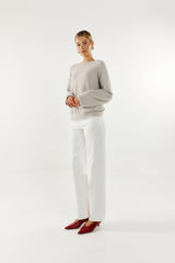 Madison The Label Angelina Knit Jumper - Grey
