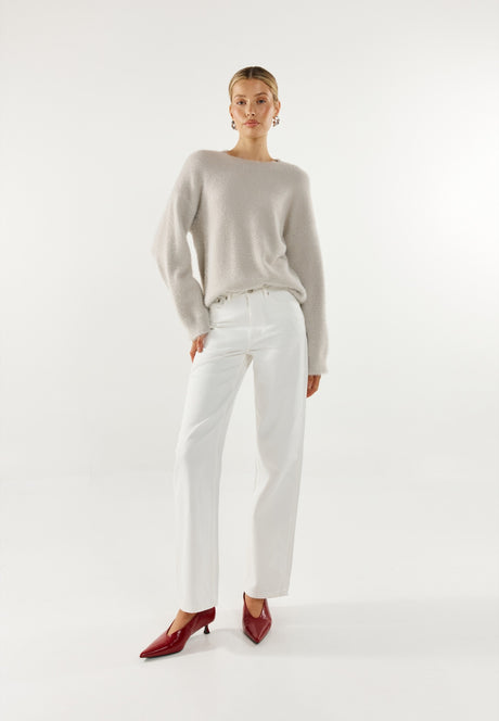 Madison The Label Angelina Knit Jumper - Grey