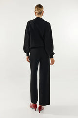 Madison The Label Anthea Knit Pants - Black