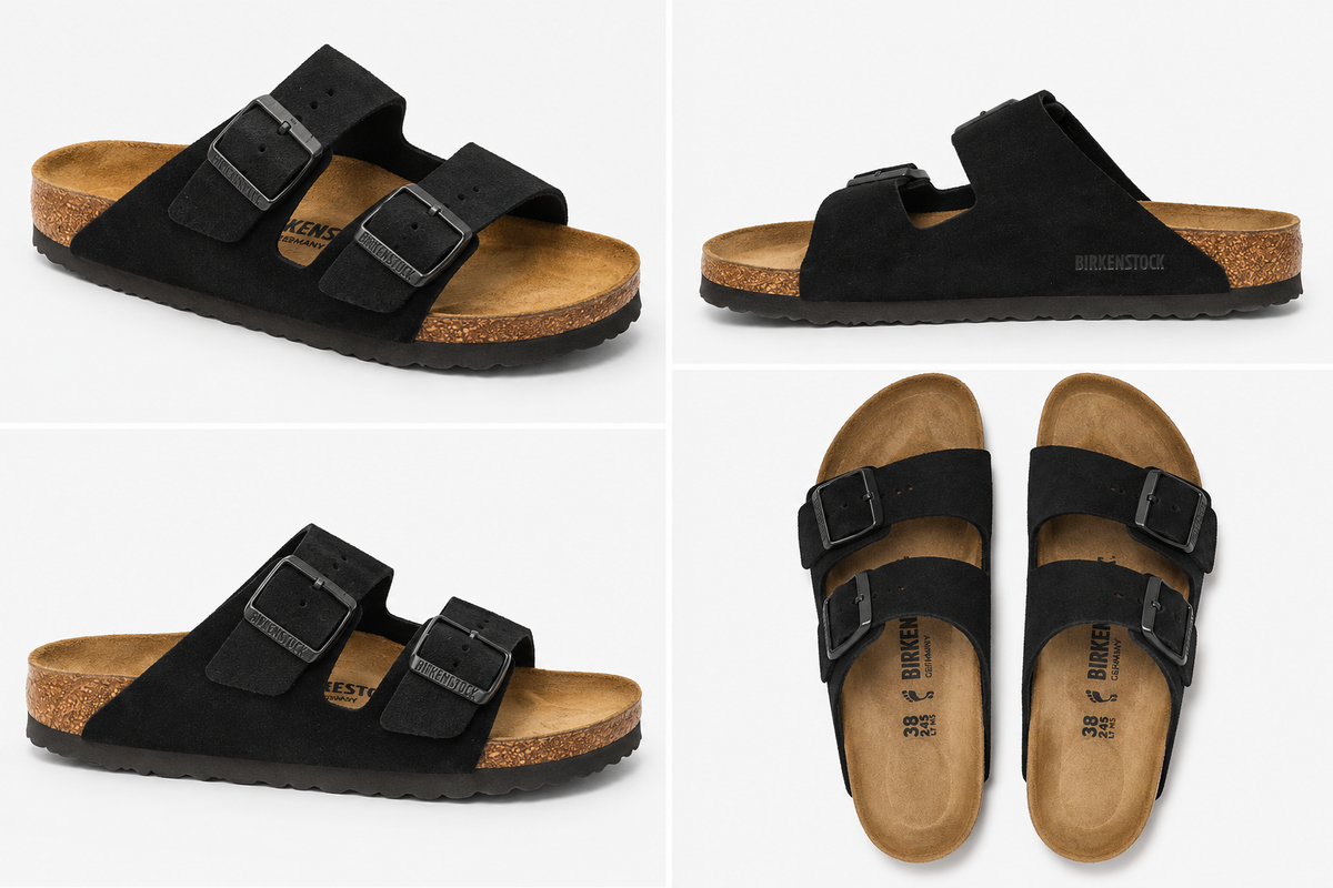 Birkenstock Unisex Arizona Calz. S Sandals - Black