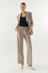 Madison The Label Brianna Pants - Taupe