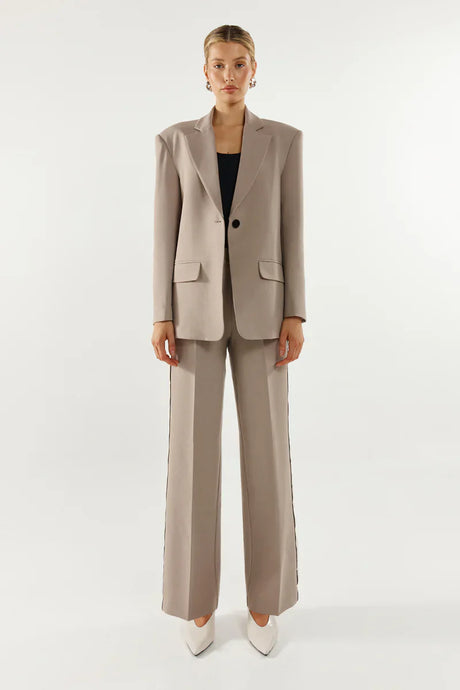 Madison The Label Brianna Pants - Taupe