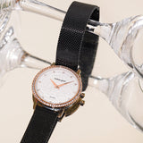 Bullion Gold Bullion Gold Elite Watch Embellished with Rhinestone