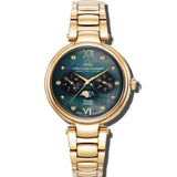 Christophe Duchamp Etoile - Black Dial with Gold Stainless Steel Strap