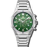 Christophe Duchamp Raidillon Chrono - Green Dial & 316L Stainless Steel Strap