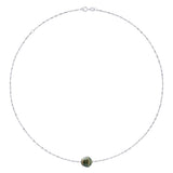 Necklace Real Cultured Tahiti Pearl Circled 10-11 mm - Longueur 42 cm