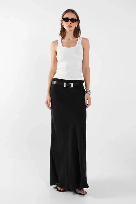Madison The Label Rheia Maxi Skirt - Black