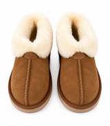 Australian Leather Ugg Classic Fur Cuff - Chestnut - AU11-12