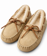 Australian Leather Ugg Moccasin Slippers - Natural - AU4