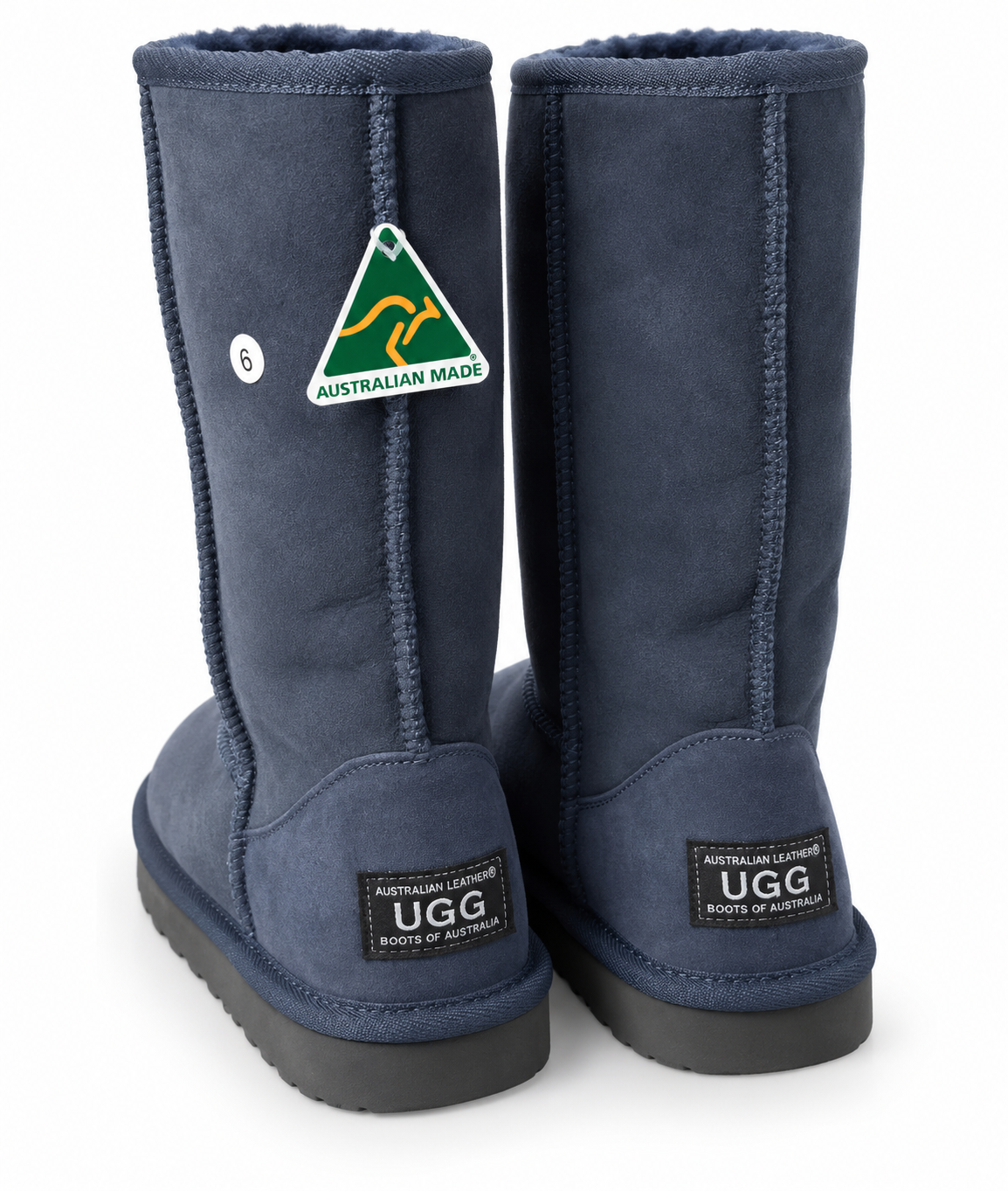 Australian Leather Ugg Classic Long - Navy - AU6
