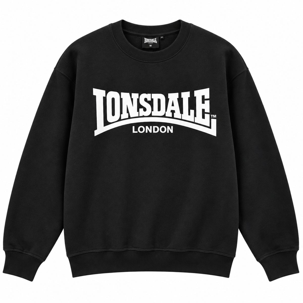 Lonsdale Mens Sweat - Black